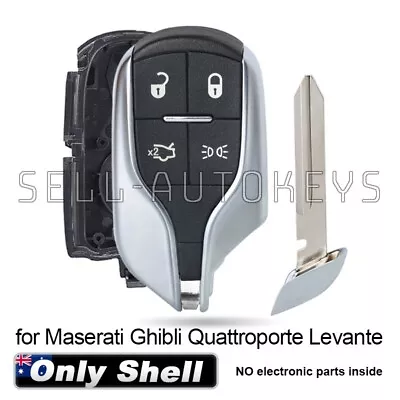 For Maserati Ghibli Quattroporte Levante 2012-2019 Remote Key Shell Housing Fob • $31.74