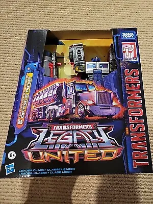 LASER OPTIMUS PRIME Transformers Legacy United Leader G2 Universe 2024 New • $55