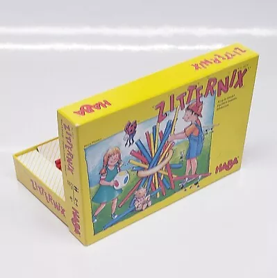 ZITTERNIX HABA RARE Children & Family German Game Nr.4415  Wooden Pull Sticks • $16.91