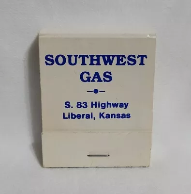 Vintage Citgo Southwest Gas Oil Station Matchbook Liberal KS Advertising Full • $12.99