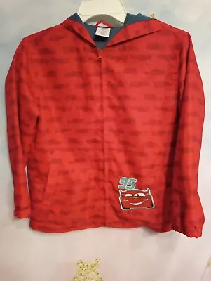 Disney Collection Kids Cars Lightning McQueen Lined Jacket 7/8 • $12