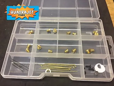 Quadrajet Ultimate Tuning Kit Jets Primary Rods Springs And So Much More!!!! • $109.99