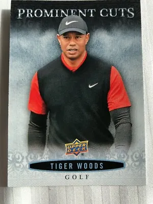 2018 UD National Sports Card Convention Promo Prominent Cuts #PC-9 Tiger Woods • $4.99