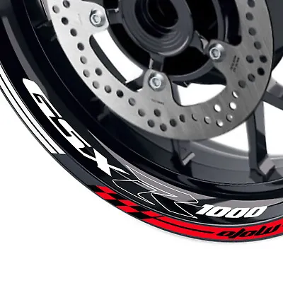 For Suzuki GSXR 1000 01-23 22 21 RED Rim Wheel Sticker Decal Tape 17 Inch AA01 • $34.71