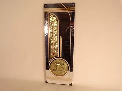 Rare Advertising Novelty Co Advertising Thermometer Art Deco Mirror Sign • $48.50