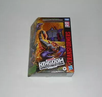 Predacon Scorponok Transformers Kingdom War For Cybertron Trilogy Figure Hasbro • $19.99