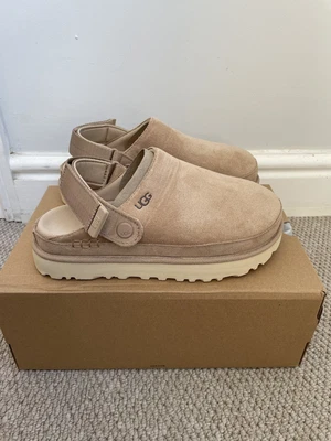 £159 • Buy Ugg Goldenstar Clog Size UK 6 Driftwood… Brand New & Genuine