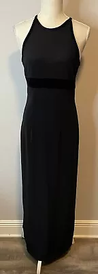 My Michelle Women’s Size Small Dress Sleeveless Maxi Black Keyhole C13-13v • $14