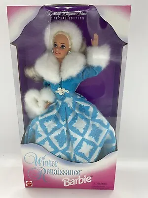 1996 Winter Renaissance Barbie Doll #15570 Elegance Series Mattel NRFB NEW GREAT • $17.99