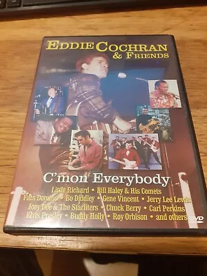 Eddie Cochran And Friends 20 Rock N Roll Videos Ex Reg 0 Dvd Uk Buddy Holly Fats • £6.50