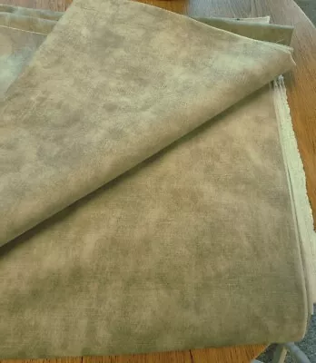 WARWICK LOVELY CELERY VELVET UPHOLSTERY FABRIC 430cm X 138cm  • £46