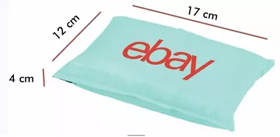 200 Bulk EBay Branded Packaging Padded Bubble Plastic Mailers 120mm X 170mm 40mm • £19.70