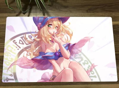 YuGiOh OCG Dark Magician Girl TCG CCG Playmat Trading Card Game Mat Table Pad • $35.74