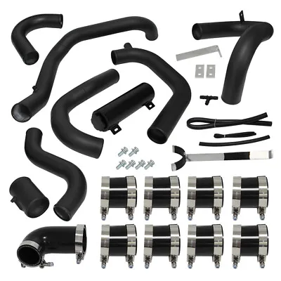 Intercooler Piping Kit Black For Subaru Impreza WRX STi 02-07 EJ20 EJ25 2.0/2.5L • $296.01