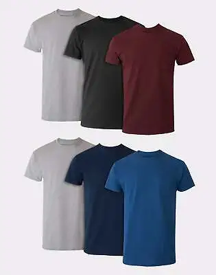 Hanes 6-Pack Pocket Tee Men's T-Shirt Soft And Breathable Assorted Colors S-2XL • $27.67