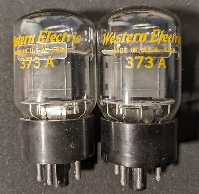 Western Electric Tube 373A 1102 Matching Pair NOS • $0.99