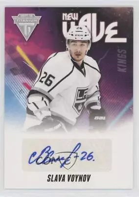 2011-12 Panini Titanium New Wave Signatures Slava Voynov #13 Rookie Auto RC • $4.84