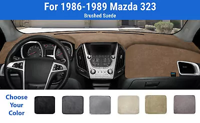 Dashboard Dash Mat Cover For 1986-1989 Mazda 323 (Brushed Suede) • $71.95