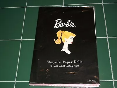 2003 Schylling Inc Magnetic Paper Dolls Barbie & Skipper 2 Dolls & 22 Outfits • $29.95