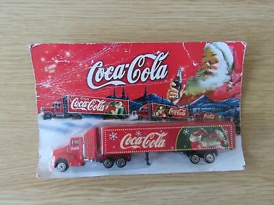 Coca Cola Christmas Lorry Diecast Model (Sealed) 2005 Halo Marketing Advertising • £20