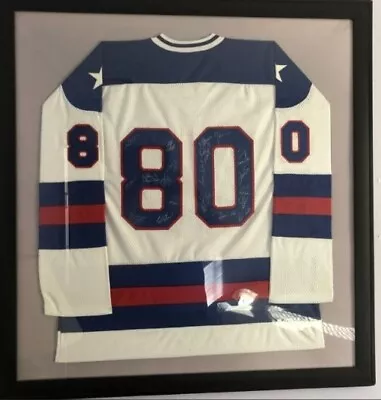 Herb Brooks 1980 Miracle On Ice Signed Jersey PSA • $5500