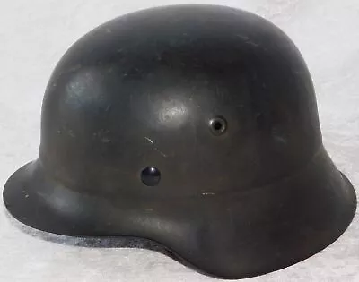 WWII German Police M40 Combat Helmet W/ Liner All Original • $150