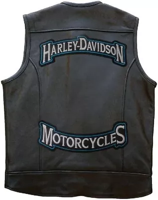 Harley Rocker Patches 12  Large Embroidered Motorcycle Vest/Jacket Patch Iron On • $14.99