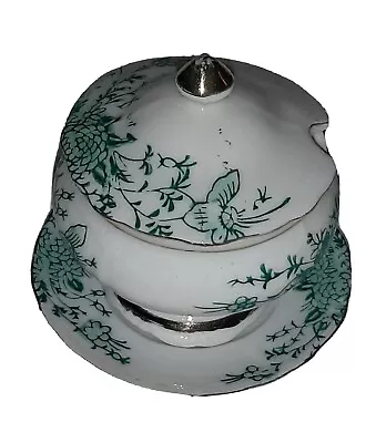 Vintage Mustard Pot Tureen Japan Porcelain Condiment • $14.99