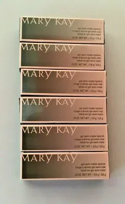 Mary Kay Gel Semi-Matte Lipstick - New In Box - Choose Your Shade - Free Ship! • $10.95