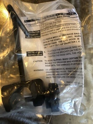 $19.99 • Buy IV League Drainage Bag Hook Ref 1047