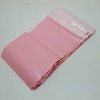 Poly Mailer Bags 100 Pcs Pink Shipping Supplies Envelope Packaging • $11.99