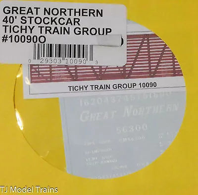 Tichy Train Group O #10090O Great Northern 40' Stockcar (Decal) • $5.40