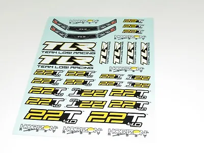 $7.99 • Buy Tlr03015 Team Losi Racing 22t 4.0 Truck Decals