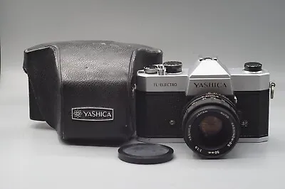 Yashica TL-Electro With Yashinon-DS 50mm F1.9 Lens • £30