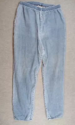 Vintage Mainstreet Blues Jeans Made In USA Womens Size H2 Blue Denim Stretch • $11.62