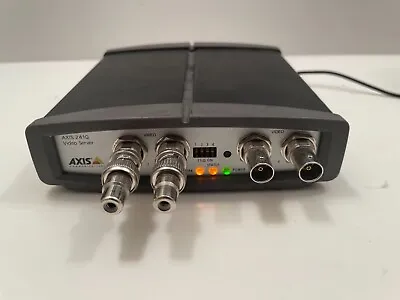 Axis 241Q 4 Channel Network Video Server IP Security Surveillance Encoder • $29.99