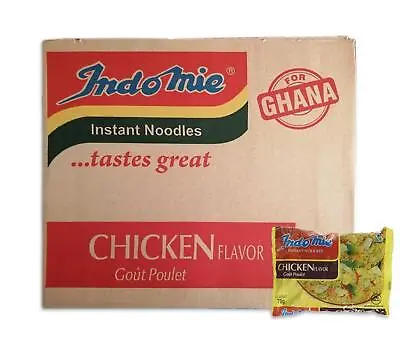 £15.99 • Buy Indomie Instant Noodles Chicken Flavour, 70g (Box Of 40) - Product Of Ghana
