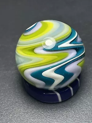 Glass Art Contemporary Handmade Marble Hider Boro Andrew Anderson  1” #2 • $15