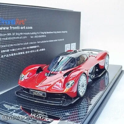 Aston Martin Valkyrie Candy Red Frontiart 1/18 #F106-77 • $575