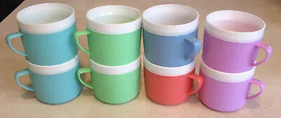 Lot Of 8 Vtg Therm O Ware Bolero 3  Mugs Cups • $45