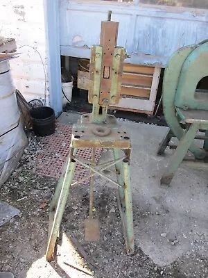 Blake & Johnson FOOT/ KICK PRESS NO.12 Welded Leg Works • $185