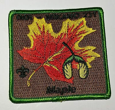 OA Lodge 231 Mikano Wisconsin Maple  Odd Shape   Boy Scout Patch XJ3 • $8.53