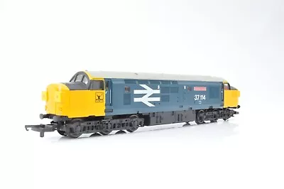 Lima OO Gauge - BR Large Logo Class 37 114 'Dunrobin Castle' Diesel Locomotive • £49.95