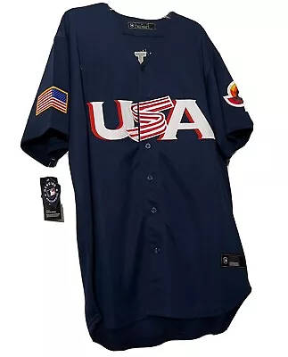 Mookie Betts USA Jersey Blue WBC Baseball Jersey • $55