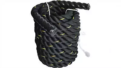 Battle Rope Dia 3 8cm X 9m Length Poly Exercise Workout Strength Training • $176.99