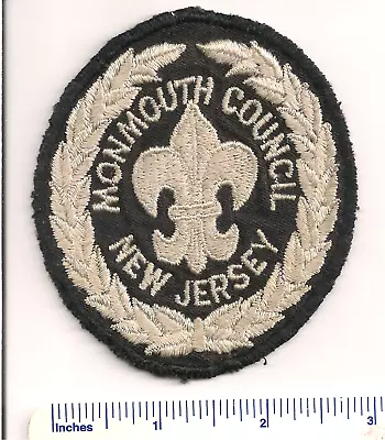 Cut Edge  Twill  Monmouth Council  New Jersey  Patch  Bsa • $21.50