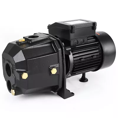 1HP Shallow Well Jet Pump Well Depth Up 40ft Cast Iron Irrigation Pump 1200GPH • $101.99