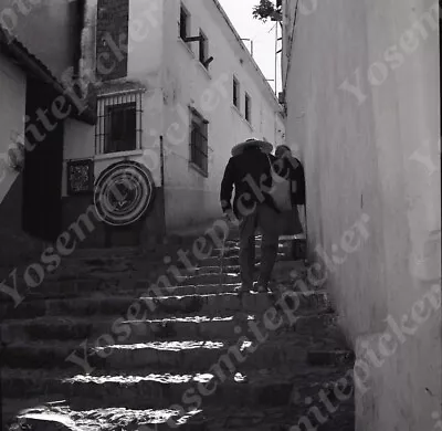 A18  Original Negative 1974 Mexico Taxco Street Man On Stairs 996a • $9.25