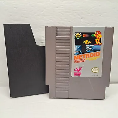Metroid (Nintendo NES 1987) Authentic TESTED Game & Sleeve • $21.99