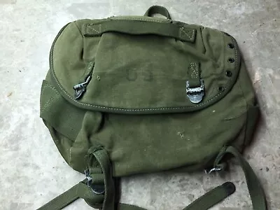 USGI Vintage Combat Field Pack Canvas M-1961 Olive Drab Military Surplus • $38.98